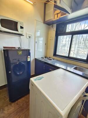 Kitchen in 1 RK Apartment at Mantri Park, Goregaon East – for Rent