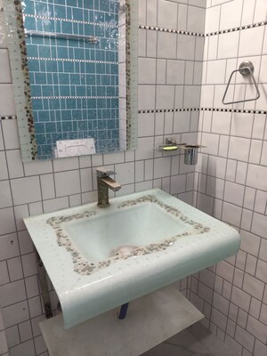 Bathroom in 1 BHK Builder Floor at RWA Apartments Sector 71, Sector 71 – for Rent