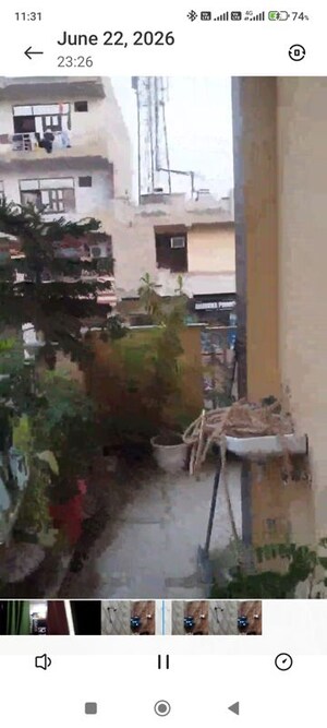 Balcony in 3 BHK Apartment at Avantika Colony – for Sale