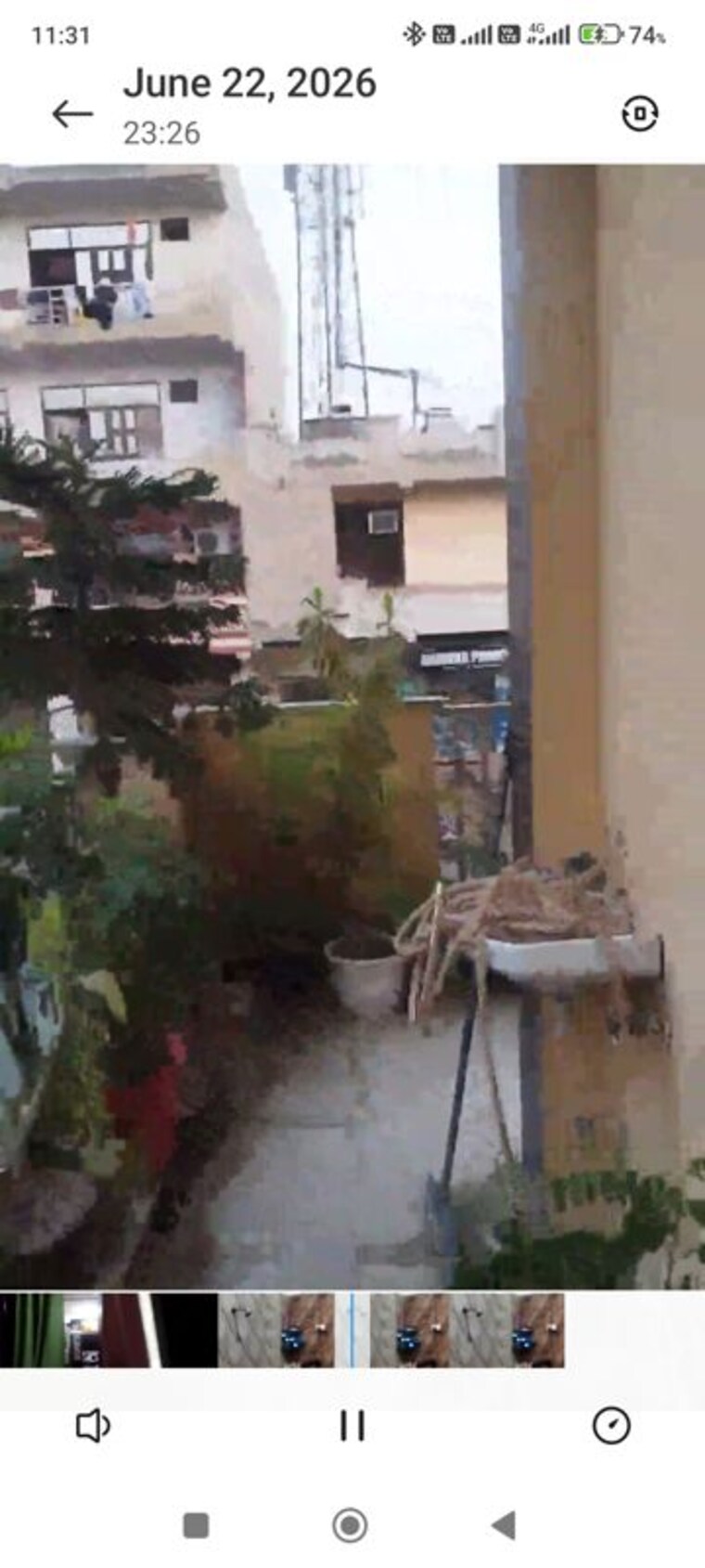 Balcony, avantika colony 3 Bedroom 120 Sq.Yd. Apartment In Avantika Colony Ghaziabad 10467932