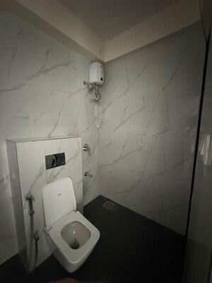 Bathroom in 3 BHK Apartment at Damji Shamji Mahavir Spring Tulip Phase 1, Pokhran Road No Two – for Rent