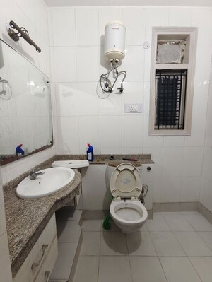 Bathroom in 1 RK Builder Floor at Kalkaji – for Rent