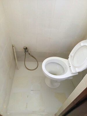 Attached Bathroom in 1 BHK Builder Floor at Omkar Blossom, Wagholi – for Rent
