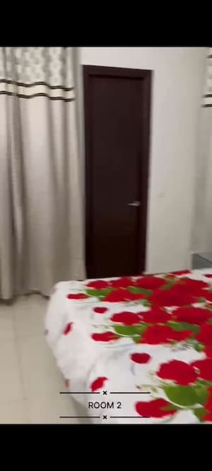 Bedroom in 3 BHK Apartment at Hermitage Centralis, Vip Road – for Rent
