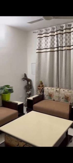 Living Room in 3 BHK Apartment at Hermitage Centralis, Vip Road – for Rent