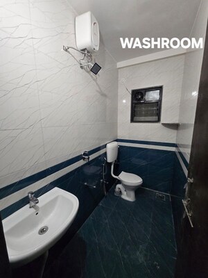 Bathroom in 1 BHK Apartment at Krushna Nagar – for Rent