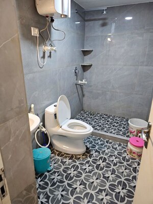 Bathroom in 1.5 BHK Builder Floor at RWA Apartments, Sector 31 – for Rent