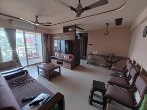Living Room in 3 BHK Apartment at Blue 27th Avenue, Bavdhan – for Rent
