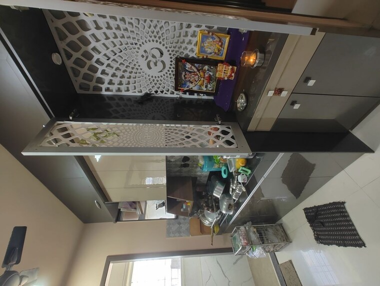 Kitchen, blue-27th-avenue 3 Bedroom 1300 Sq.Ft. Apartment In Bavdhan Pune 10468034