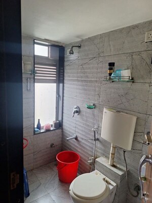 Bathroom in 2 BHK Apartment at Pakshal CHS , Mira Road – for Sale