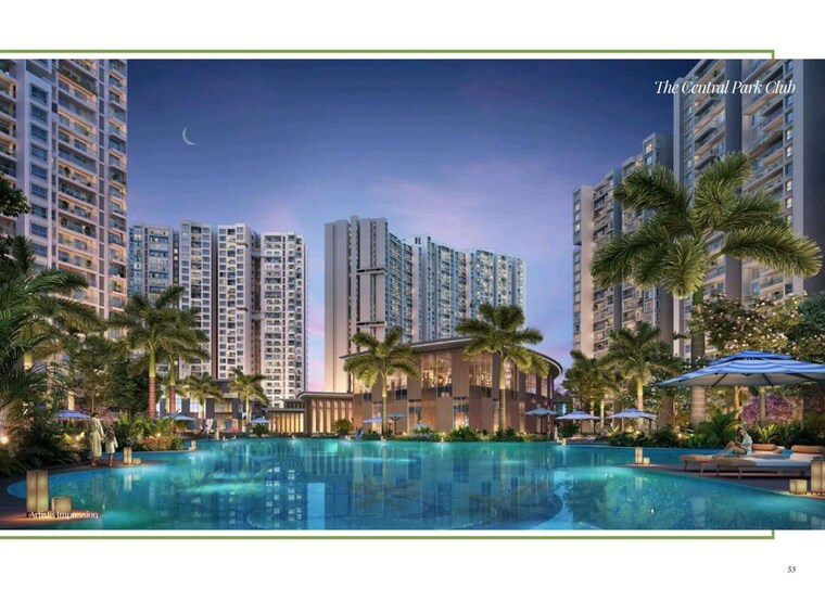 Swimming Pool, prestige-park-grove 4 Bedroom 2660 Sq.Ft. Apartment In Whitefield Bangalore 10467393