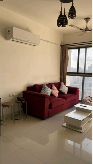 Living Room in 1 BHK Apartment at Lodha Casa Viva, Majiwada – for Rent