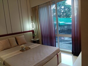 Bedroom in 1 BHK Apartment at Ashar Pulse, Majiwada – for Sale