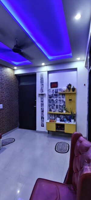 Living Room in 1 BHK Builder Floor at MSP Arihant Apartments, Sector 73 – for Rent