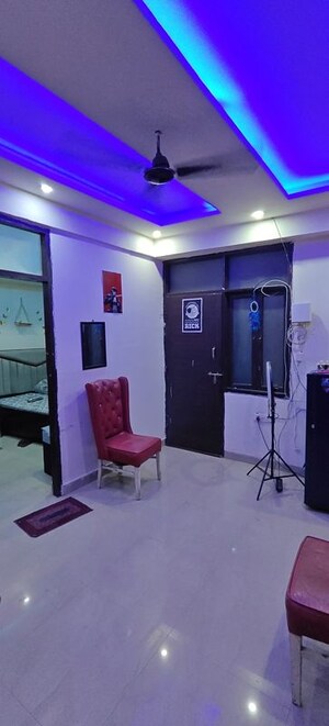 Living Room in 1 BHK Builder Floor at MSP Arihant Apartments, Sector 73 – for Rent