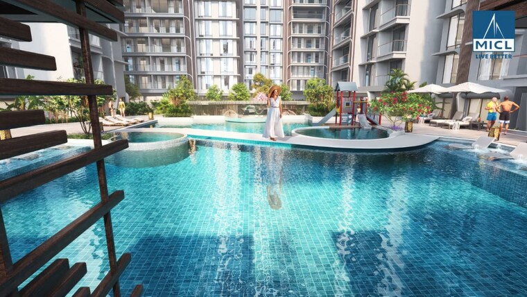 Swimming Pool, micl-aaradhya-one-park 3 Bedroom 1062 Sq.Ft. Apartment In Ghatkopar East Mumbai 10468108