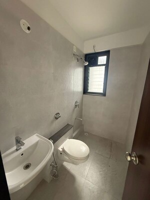 Bathroom in 2 BHK Apartment at Manav La Centra, Tathawade – for Rent