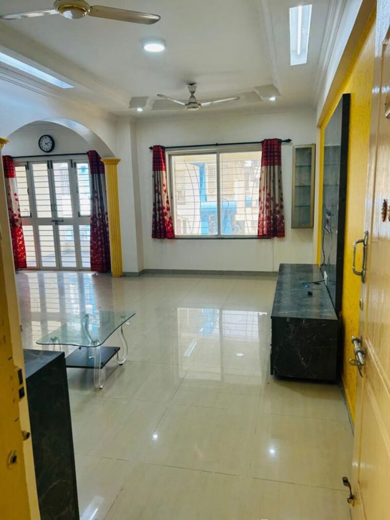 Living Room, gk-dwarka-sai-paradise 2 Bedroom 1100 Sq.Ft. Apartment In Pimple Saudagar Pune 10468173