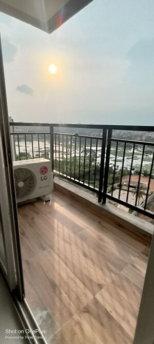 Balcony in 2 BHK Apartment at Corporate Sunrise, Gunjur Palya – for Rent