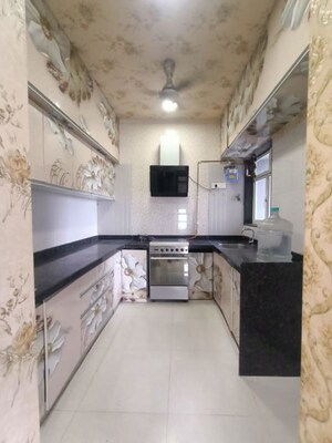 Kitchen in 2 BHK Apartment at Omkar Ananta, Goregaon East – for Rent