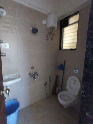Bathroom in 1 BHK Apartment at DGS Sheetal Tapovan, Malad East – for Rent