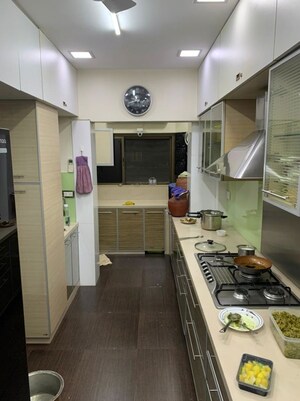 Kitchen in 3 BHK Apartment at Malabar Hill – for Rent