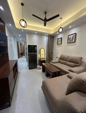 Living Room in 1 BHK Villa at Bhargava Palace, Sector 12 – for Rent