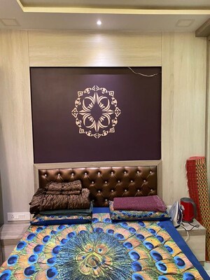 Bedroom in 2 BHK Apartment at Omkar Ananta, Goregaon East – for Rent