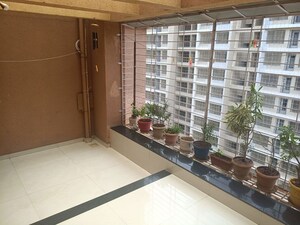Balcony in 2 BHK Apartment at GK Rose Mansion, Punawale – for Rent
