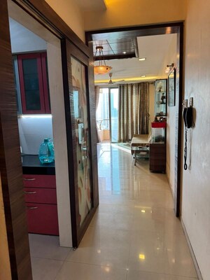 Building Lobby in 3 BHK Apartment at Oberoi Springs, Andheri West – for Rent