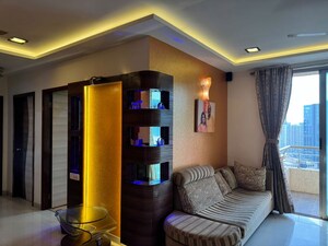 Living Room in 3 BHK Apartment at Oberoi Springs, Andheri West – for Rent