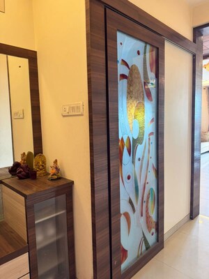 Building Lobby in 3 BHK Apartment at Oberoi Springs, Andheri West – for Rent