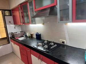 Kitchen in 3 BHK Apartment at Oberoi Springs, Andheri West – for Rent