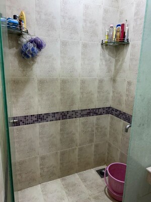 Bathroom in 3 BHK Apartment at Oberoi Springs, Andheri West – for Rent