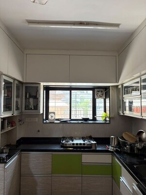 Kitchen in 4 BHK Apartment at Kamgar Putala Vasahat – for Rent