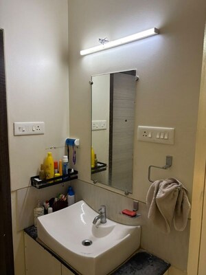 Bathroom in 4 BHK Apartment at Kamgar Putala Vasahat – for Rent