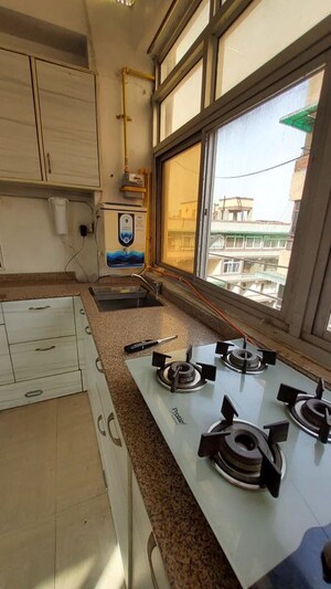 Kitchen in 3 BHK Apartment at Dwarka – for Rent