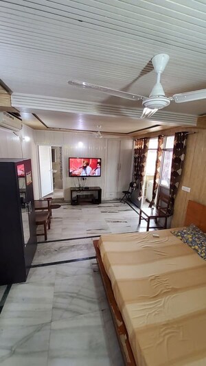 Living Room in 3 BHK Apartment at Dwarka – for Rent
