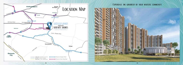 Exterior View, prestige-serenity-shores 3.5 Bedroom 1981 Sq.Ft. Apartment In Whitefield Bangalore 10468376
