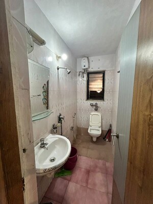 Bathroom in 2 BHK Apartment at Orchid Enclave Powai, Chandivali – for Rent