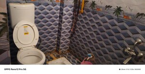 Washroom in 2 BHK Independent House at Mahuabagh – for Rent