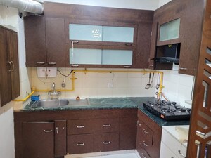 Kitchen in 3 BHK Builder Floor at BPTP Eden Estate, Sector 81 – for Rent