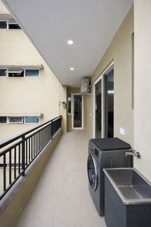 Kitchen in 3 BHK Apartment at Malwa Escon Primera, International Airport Road – for Rent