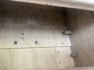 Bathroom in 3 BHK Apartment at Charms Castle, Raj Nagar Extension – for Sale