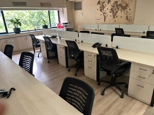 Team Area in  Office Space at Dynasty Business Park, Andheri East – for Rent