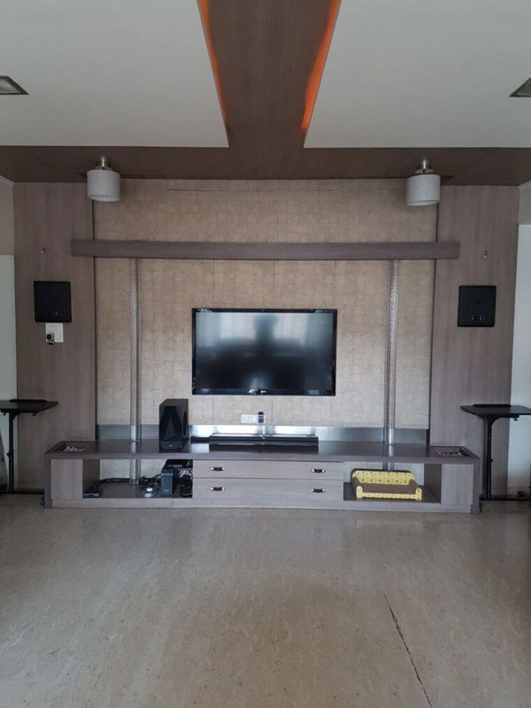 Living Room, clover-palisades 4 Bedroom 3000 Sq.Ft. Apartment In Kondhwa Pune 10468479