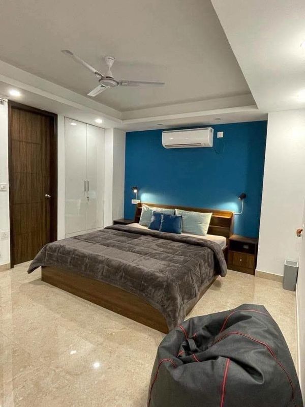 1 BHK + Pooja Room,Study Room,Extra Room 900 Sq.Ft. Builder Floor in Ganga Complex Gurgaon