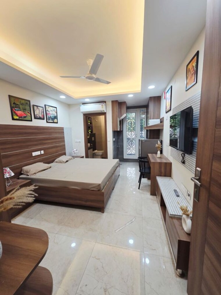 Living Room, rosewood city 1 RK 250 Sq.Ft. Builder Floor In Rosewood City Gurgaon 10468529