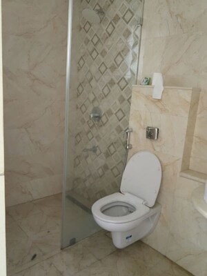 Bathroom in 3 BHK Apartment at Rohan Leher, Baner – for Rent