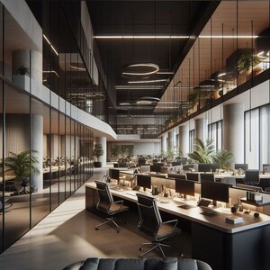 Team Area in  Office Space at Hauz Khas – for Rent